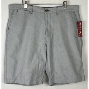 NWT Merona Men's "The Club Short Gray" Summer Golf Shorts Size 36
